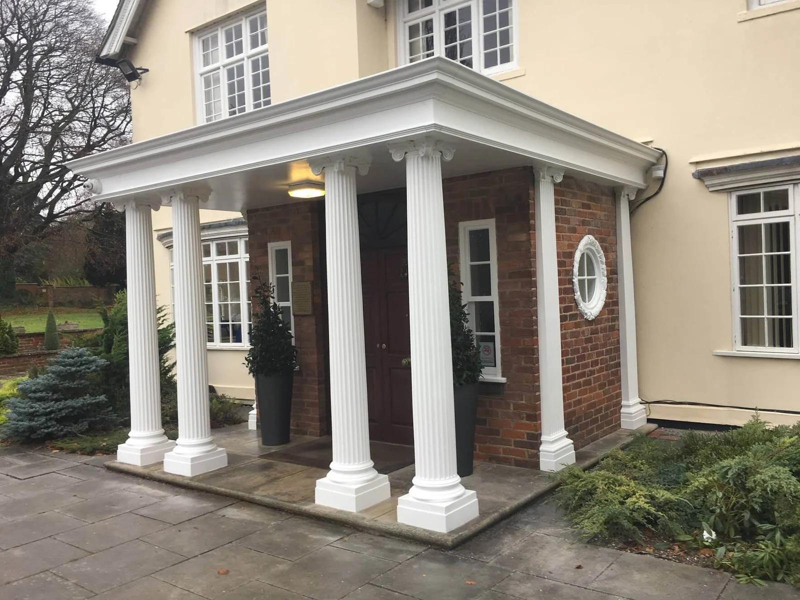 Sash windows restored on a traditional property