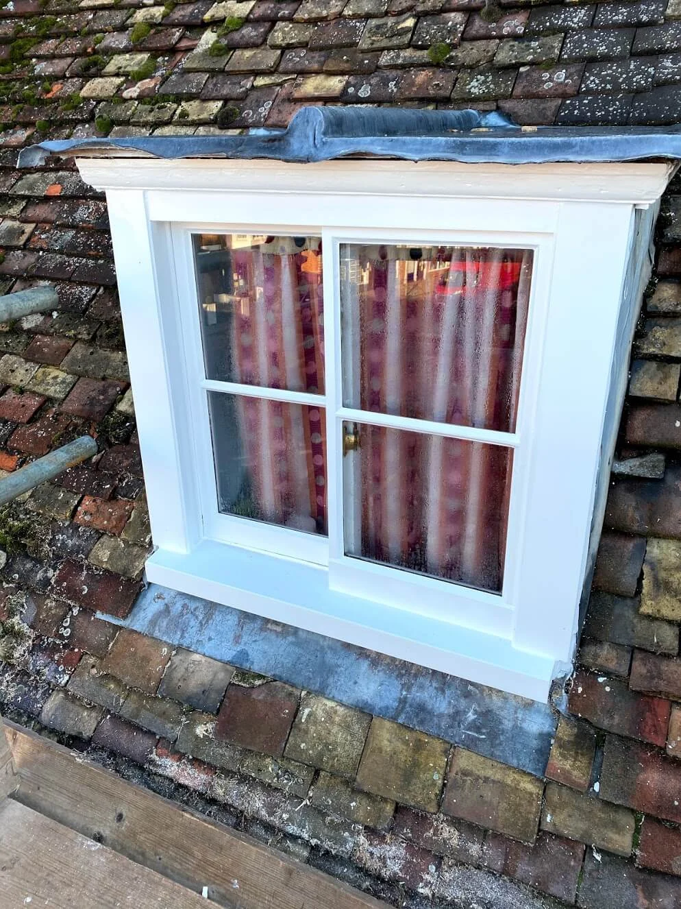 Traditional box sash window restored to full working order