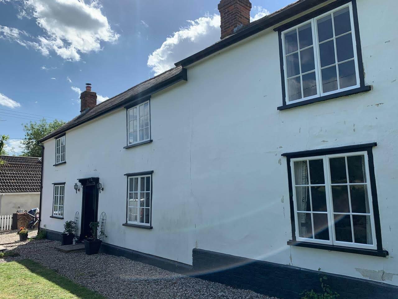 repair traditional cottage wooden windows.