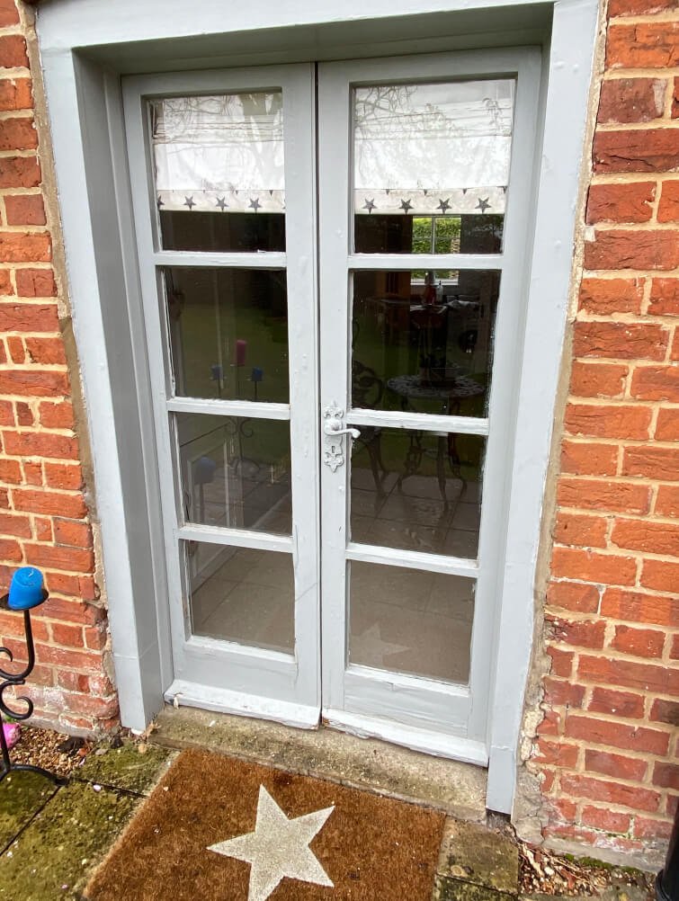 restoration of the french-style door