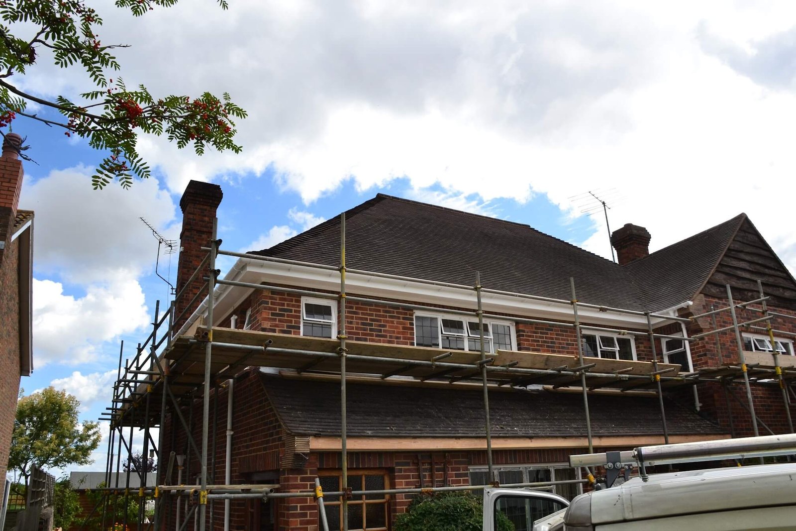 resotred fascia, soffits and windows